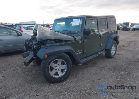 2015 Jeep Wrangler Unlimited Sport из США, поврежденный, VIN 1C4BJWDG6FL619418